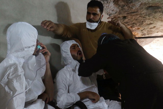 MIDEAST-CRISIS/SYRIA-IDLIB «Je peux vous assurer une nouvelle fois que... (REUTERS)