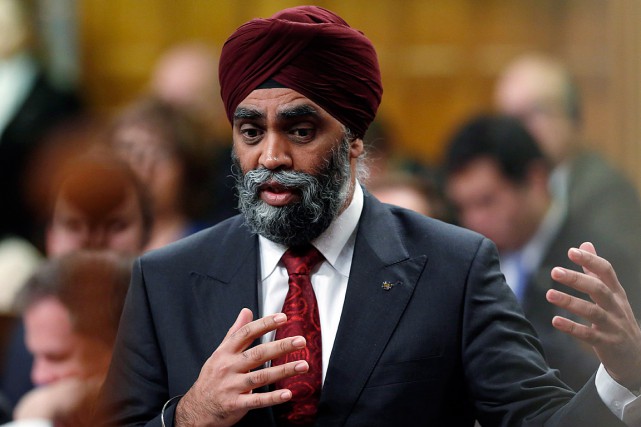 Démission réclamée: le ministre Sajjan a «toute la confiance» de Trudeau Les partis de l'opposition à Ottawa ont fait... (Archives La Presse canadienne)