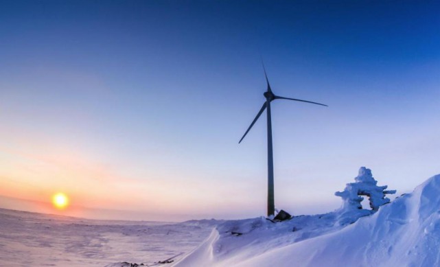 Derrière le succès de l'éolienne géante de Raglan Pierre Rivard souligne les avantages de produire de... (PHOTO JUSTIN BULOTA FOURNIE PAR TUGLIQ ENERGY)