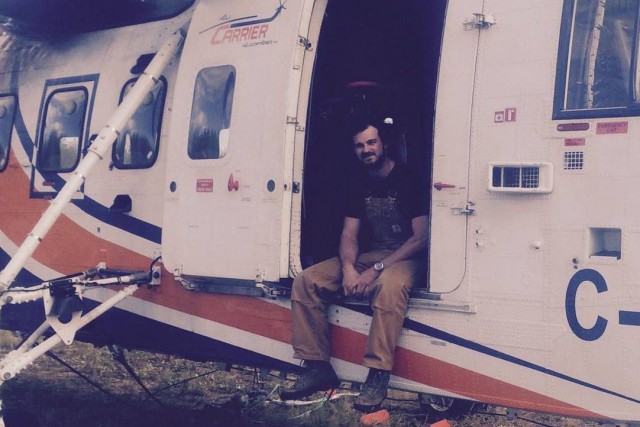 Un pilote d'hélicoptère de Québec au coeur des ouragans