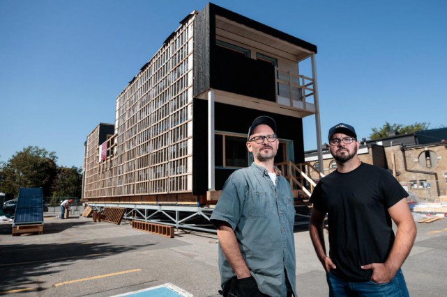 Une maison de l'avenir en compétition internationale Michael Jemtrud, professeur agrégé à l'École d'architecture de... (PHOTO HUGO-SÉBASTIEN AUBERT, LA PRESSE)