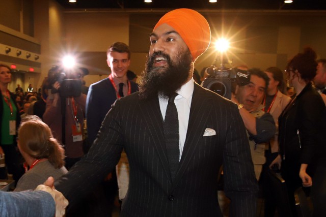 Singh plaide pour rouvrir la Constitution canadienne au congrès du NPD