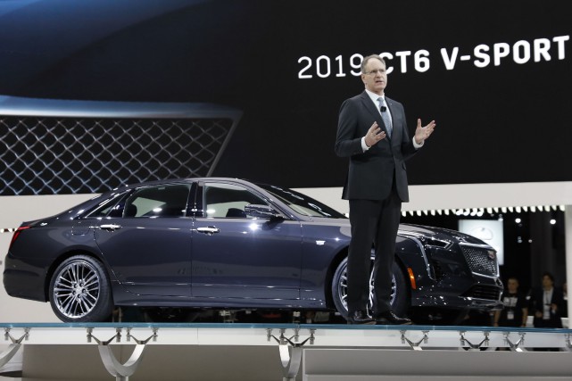 AUTOSHOW-NEW YORK/ Le dernier acte public de Johan De Nysschen... (photo REUTERS)