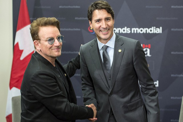 Égalité des sexes: l'organisation One de Bono se moque de Trudeau