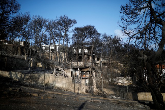 Grèce: l'incendie de forêt meurtrier pourrait être criminel