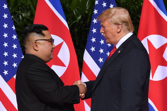 Pas de second sommet «pour le moment» avec Kim Jong-un