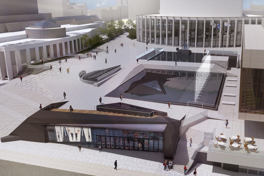 Esplanade de la Place des Arts un projet de 34 millions