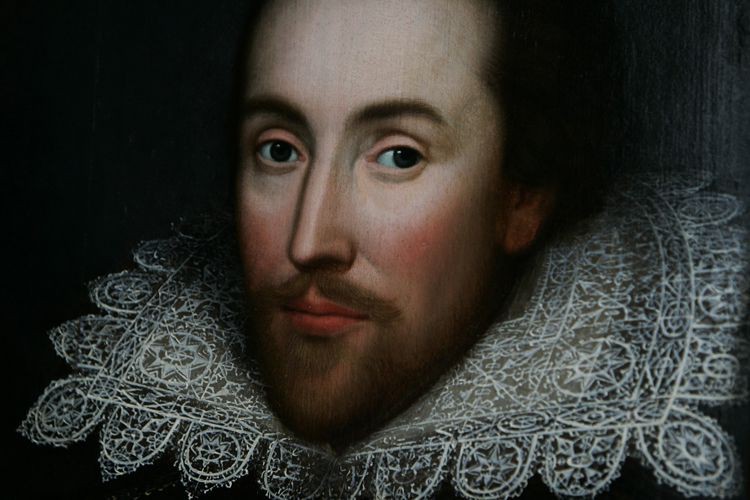 portrait de william shakespeare