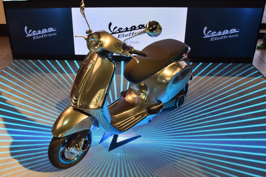 Elettrica ! Le mythique scooter Vespa bientôt en version électrique