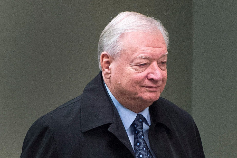 Gilles Vaillancourt, à son arrivée au tribunal, le... (Ryan Remiorz, PC)