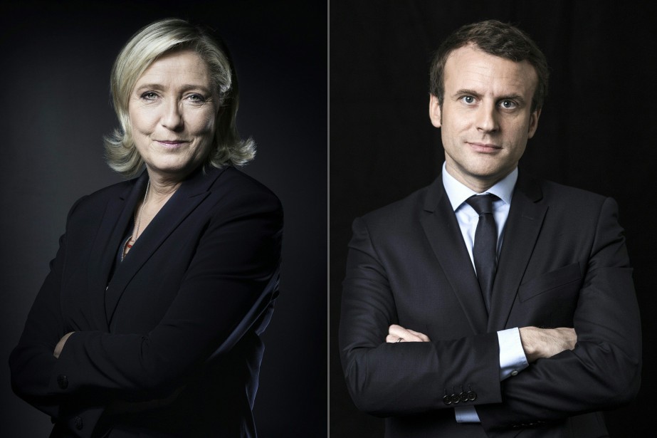 Présidentielle française: Emmanuel Macron et Marine Le Pen au deuxième tour
