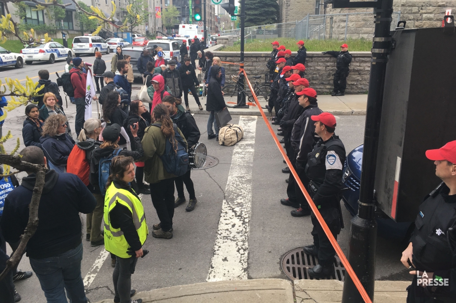 La situation s'est envenimée lors de la... (PHOTO ALAIN ROBERGE, LA PRESSE)
