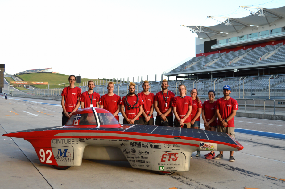 GP Formula Sun : les apprentis ingénieurs montréalais brillent sous le soleil du Texas