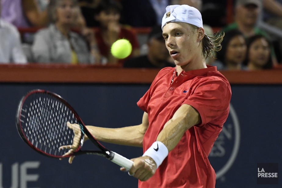 Denis Shapovalov... (PHOTO BERNARD BRAULT, LA PRESSE)