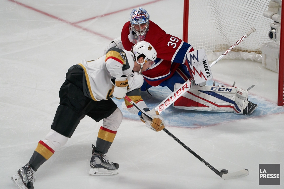 Colin Miller et Charlie Lindgren... (PHOTO ANDRÉ PICHETTE, LA PRESSE)
