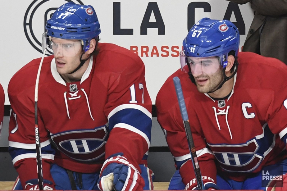 Torrey Mitchell et Max Pacioretty... (Photo Bernard Brault, archives La Presse)