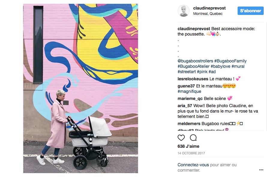 poussette montreal