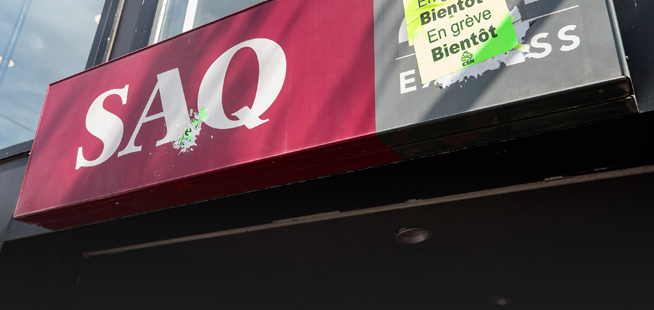 Les employés de la SAQ débraieront à nouveau mercredi