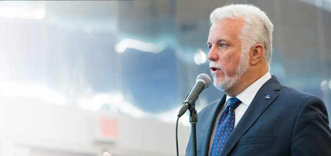 Couillard pense qu'on peut nourrir une famille avec 75$ par semaine
