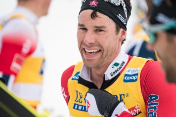 Alex Harvey sur le podium à Québec