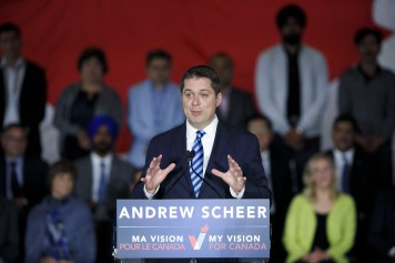 Andrew Scheer dévoile son plan vert