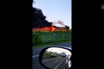 Collision entre deux autobus : l'A640 Ouest fermée à Saint-Eustache