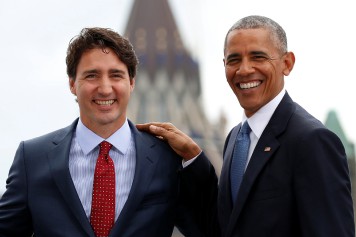 Justin Trudeau reçoit l'appui de Barack Obama