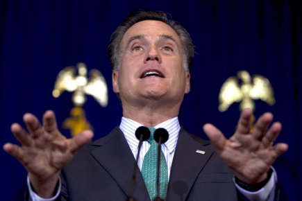 USA Presidentielle 2012 : Mitt Romney rencontre plusieurs élus clé du Congrès
