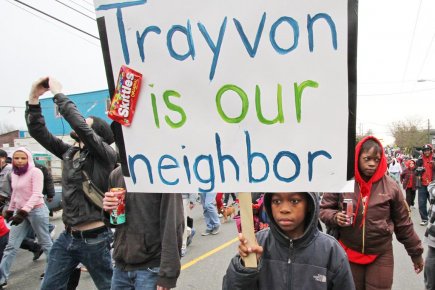 Floride: nouvelle manifestation pour réclamer justice pour Trayvon