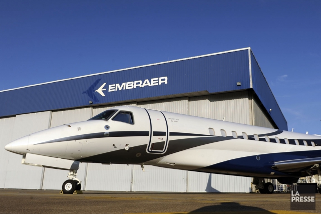 Développement d'avions: Embraer veut limiter le financement public «Si l'industrie pouvait établir un cadre pour le... (Photo Bernard Brault, archives La Presse)
