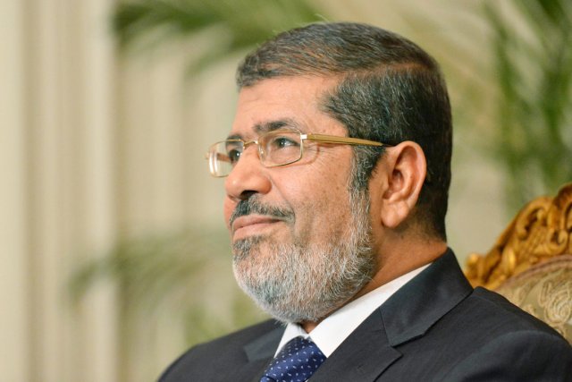 Le président égyptien Mohamed Morsi.... (PHOTO KHALED DESOUKI, AFP)