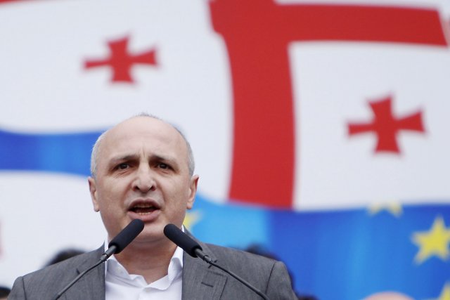 L'ex-premier ministre géorgien Merabichvili arrêté pour corruption Vano Merabichvili (ci-dessus), qui est le secrétaire général... (PHOTO DAVID MDZINARISHVILI, ARCHIVES REUTERS)