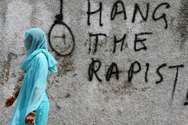 Inde: une touriste américaine victime d'un viol collectif Les affaires d'agressions sexuelles en Inde sont sous... (Archives AFP, Sajjad Hussain)