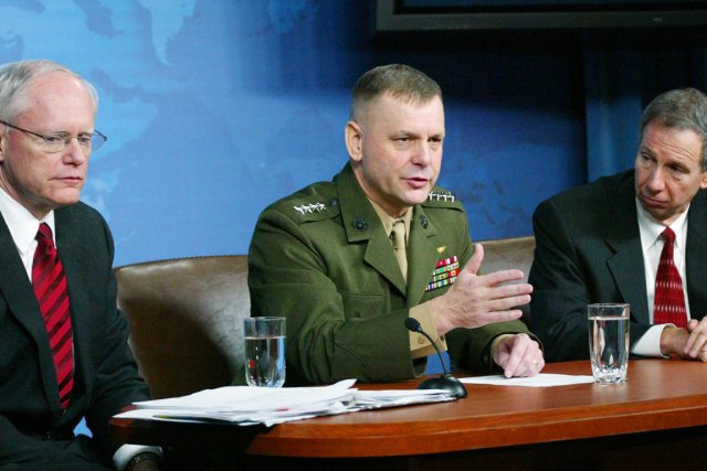 Un général américain soupçonné d'être à l'origine de fuites d'informations En juin 2012, le quotidien New York Times avait identifié... (PHOTO HEESOON YIM, ARCHIVES AP)