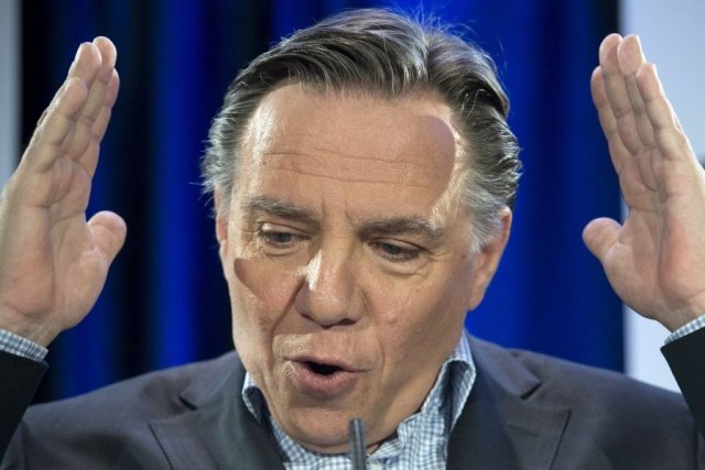 Propos osés: une employée caquiste renvoyée Cet avant-midi, François Legault a déploré l'erreur de... (Photo Paul Chiasson, La Presse Canadienne)