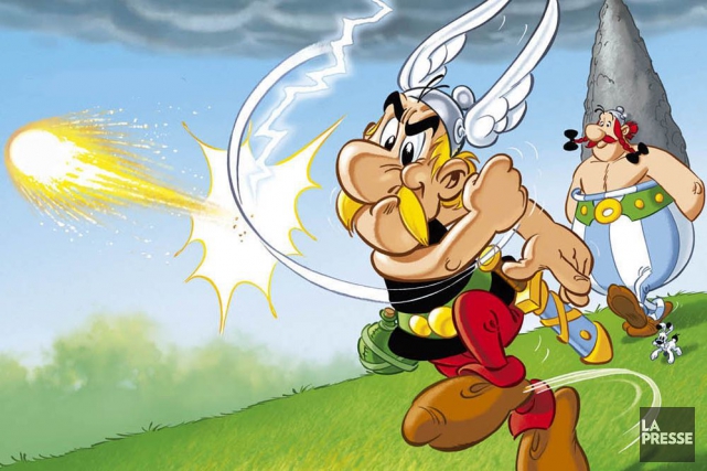 Un nouvel album d'Astérix pour Noël Intitulé, comme le film, Le secret de la... (Photo archives La Presse)