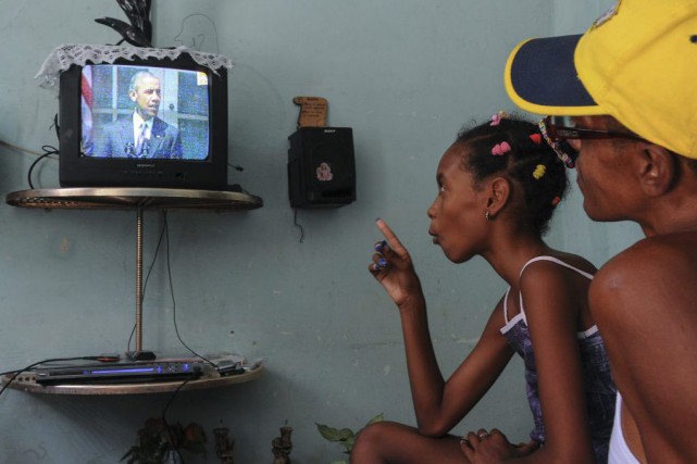 Cuba: Washington ne prévoit pas de changer sa politique migratoire La loi d'ajustement cubain (Cuban Adjustment Act), adoptée... (PHOTO YAMIL LAGE, AFP)