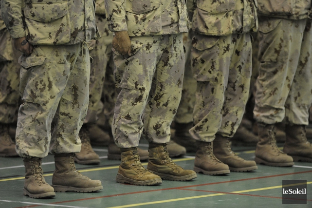 Harcèlement sexuel: un blâme et une amende de 2000$ pour un militaire Au cours de son procès, M. Bernier avait... (PHOTO PATRICE LAROCHE, ARCHIVES LE SOLEIL)