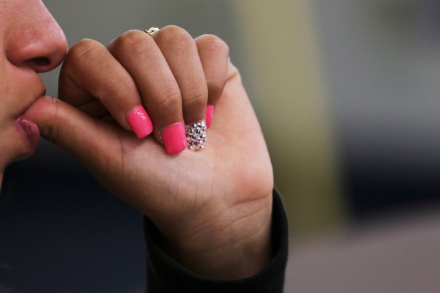 L'exploitation sexuelle dans la ligne de mire de Québec A participant in the Girls Court program during...