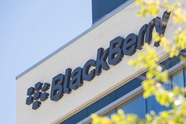 BlackBerry lance une nouvelle plateforme de sécurité pour les entreprises Le chef de la direction de BlackBerry, John... (PHOTO Eduardo Lima, ARCHIVES LA PRESSE CANADIENNE)