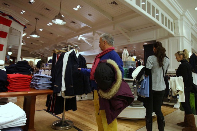 Recul surprise des ventes au détail aux États-Unis Les chiffres des ventes de détail donnent une... (Photo Getty Images)