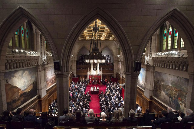 Projet de loi sur les syndicats: libéraux et sénateurs s'affrontent Le Sénat a voté pour la section du... (SEAN KILPATRICK, ARCHIVES LA PRESSE CANADIENNE)