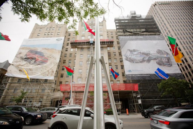 Publicités géantes: Ville-Marie demande le retrait des pancartes Le groupe Atwill-Morin a conclu une entente avec... (Photo Ninon Pednault, La Presse)