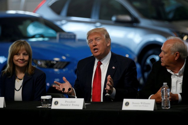 USA-TRADE/NAFTA-AUTOS La renégociation de l'Accord de libre-échange nord-américain fait... (Photo : REUTERS)
