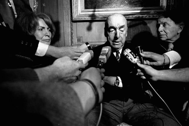 Chile Neruda Death La mort de Pablo Neruda, survenue peu après... (archives AP)
