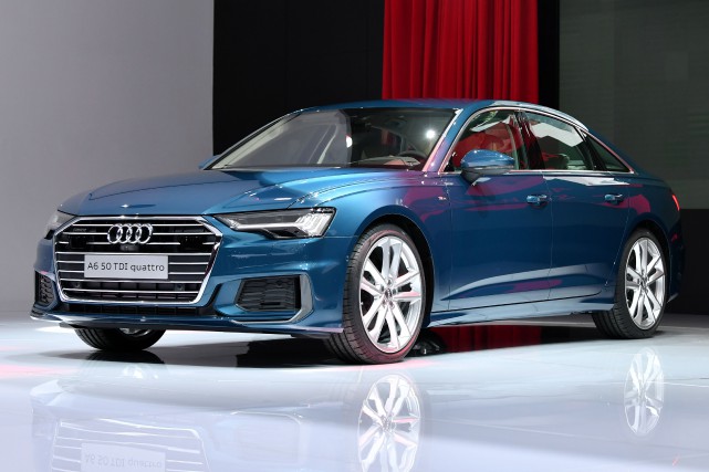 FILES-GERMANY-AUTOMOBILE-POLLUTION-AUDI-POLITICS Audi, filiale marque haut de gamme du Groupe... (photo AFP)