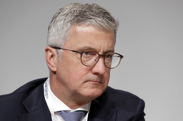 Volkswagen Diesel Emissions Le domicile de Rupert Stadler, PDG d'Audi AG,... (AP)
