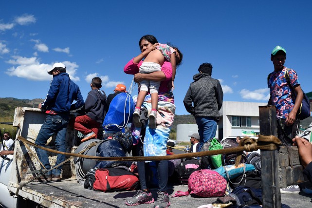 Caravane De Migrants: Premières Arrivées à La Frontière Américaine ...