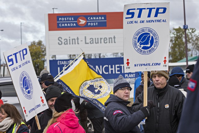 Postes Canada: le syndicat rejette les offres