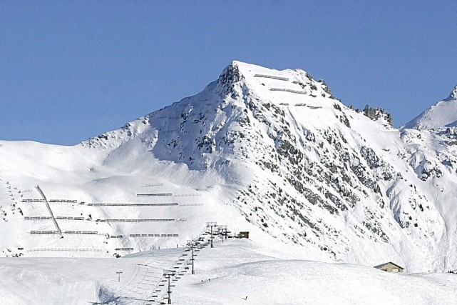 Une station de ski, dans la Savoie, en... (Photo archives La Presse)